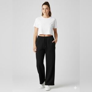Abound Everyday Comfort Wide-Leg Oversized Sweatpants